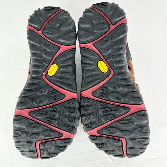 Merrell Womens All Out Blaze Sieve Shoes 7.5 Brown Sugar Unifly Hiking Trail - Picture 7 of 7